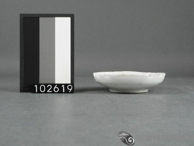 竹葉紋青花碟藏品圖，第2張