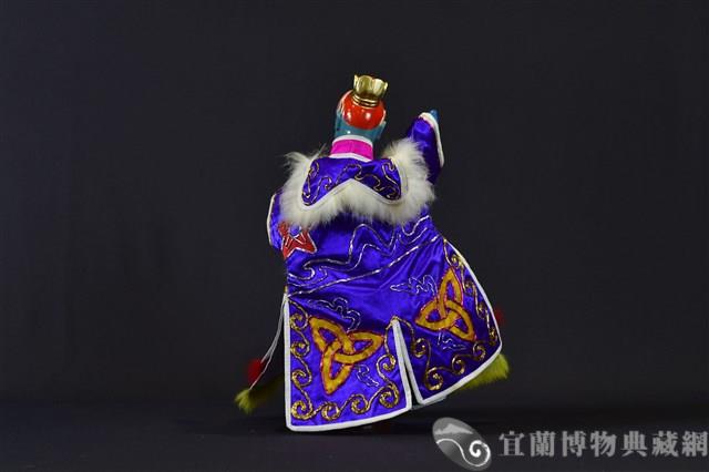 布袋戲偶（雷公頭）藏品圖，第2張