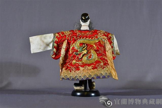 布袋戲偶（慘文）藏品圖，第2張
