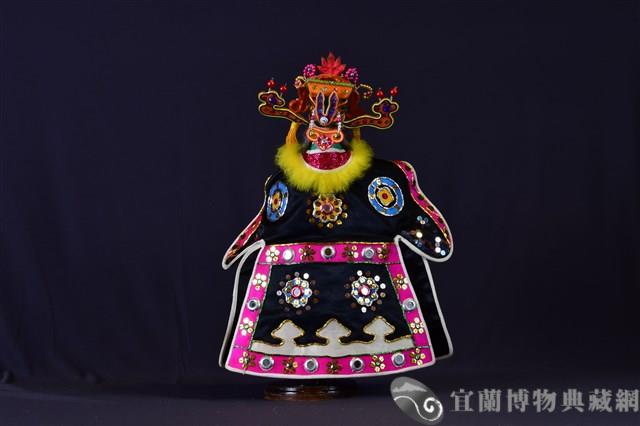 布袋戲偶（圓目奸）藏品圖，第2張