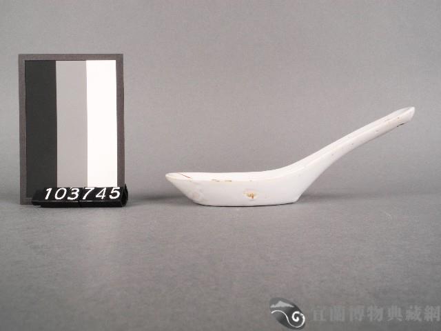 紅彩蝦紋湯匙藏品圖，第2張