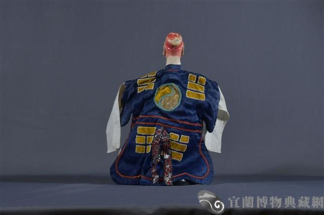 布袋戲偶（雷公頭）藏品圖，第2張