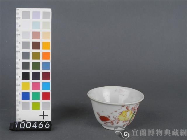 紅綠彩囍字杯藏品圖，第2張