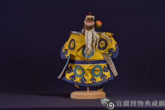 布袋戲偶（黑關）藏品圖，第2張