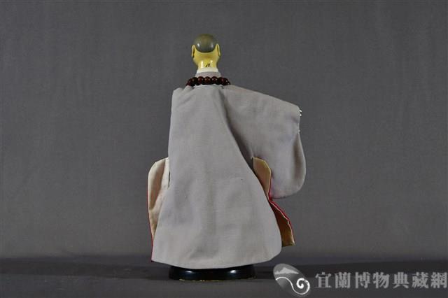 布袋戲偶（和尚頭）藏品圖，第2張