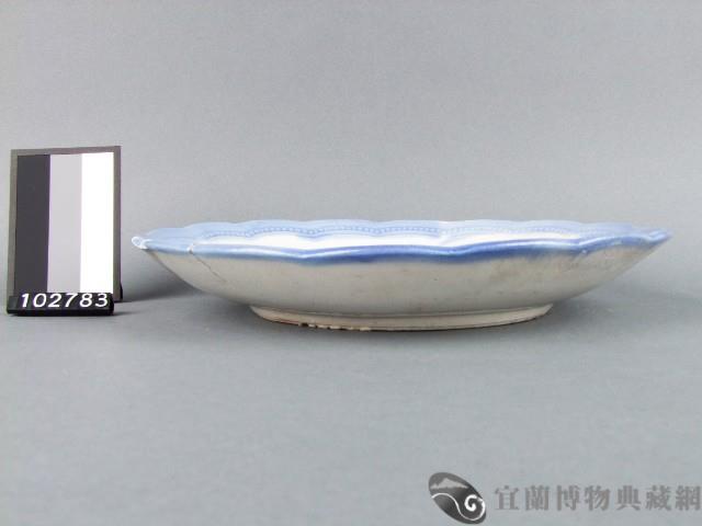 彩繪山水紋盤藏品圖，第2張