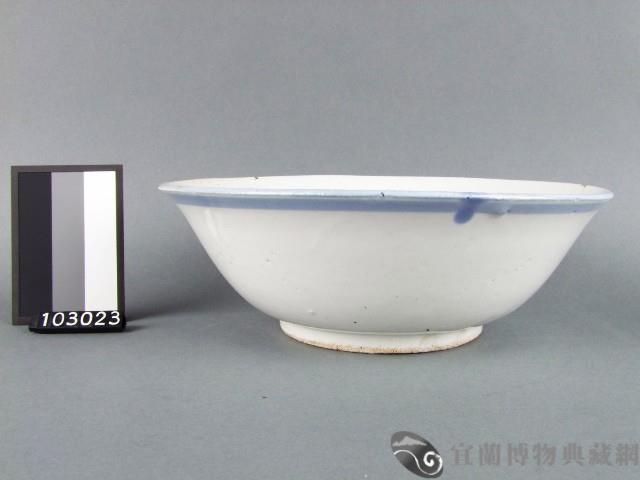 藍綠彩花卉紋碗藏品圖，第2張