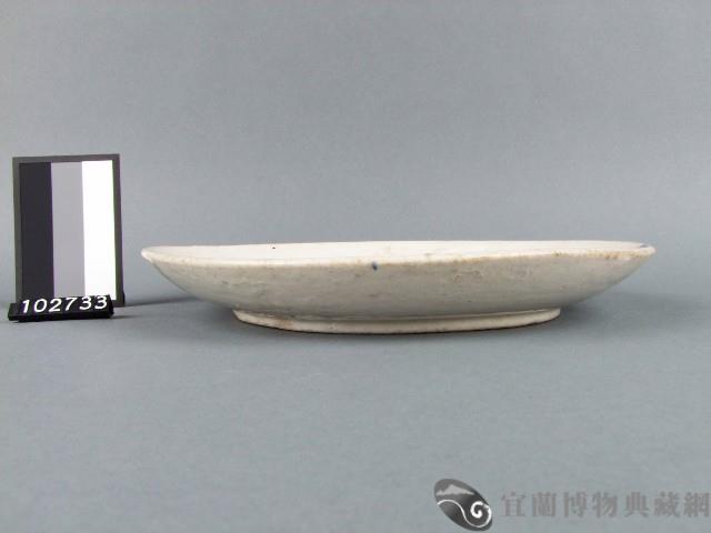 彩繪花卉壽字盤藏品圖，第2張