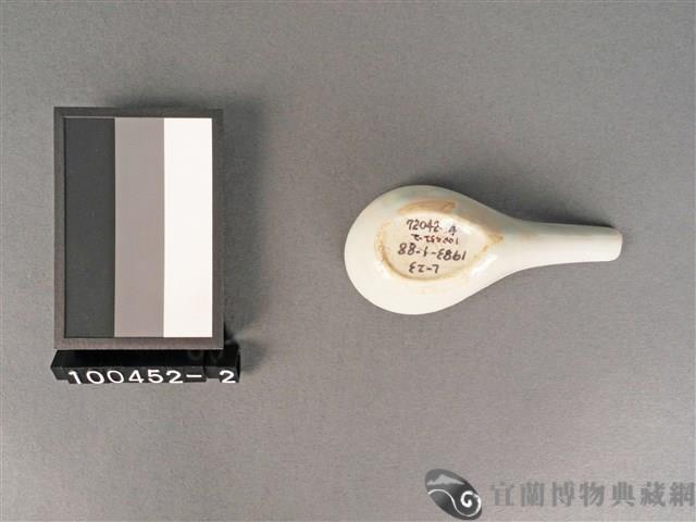 赤釉湯匙藏品圖，第2張