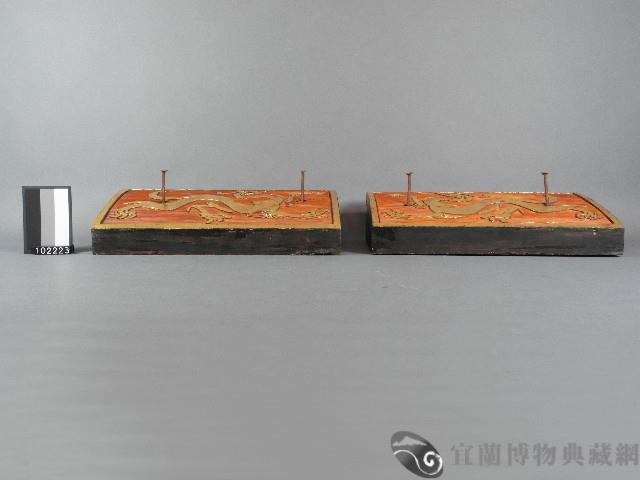 龍紋扁墊藏品圖，第2張