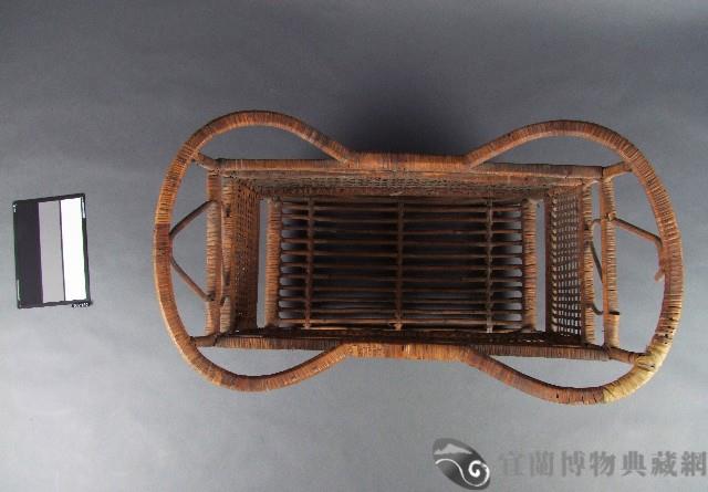 籐製嬰兒搖椅藏品圖，第2張
