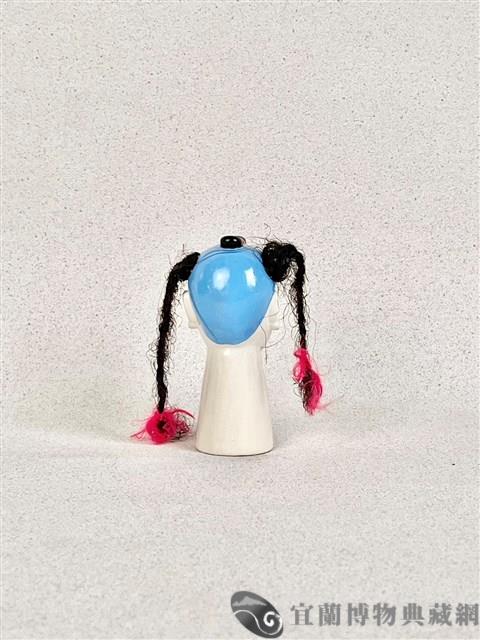 布袋偶頭（花童）藏品圖，第2張