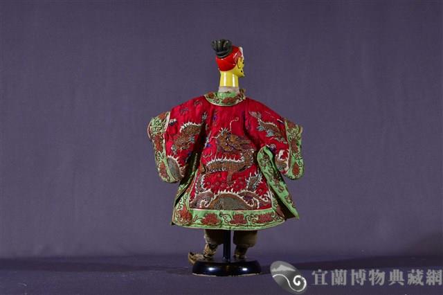 布袋戲偶（龍王頭）藏品圖，第2張