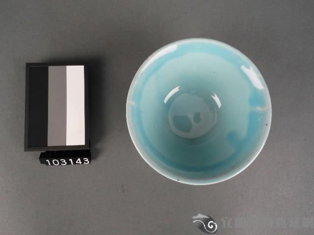 藍彩蓮花紋碗藏品圖，第2張