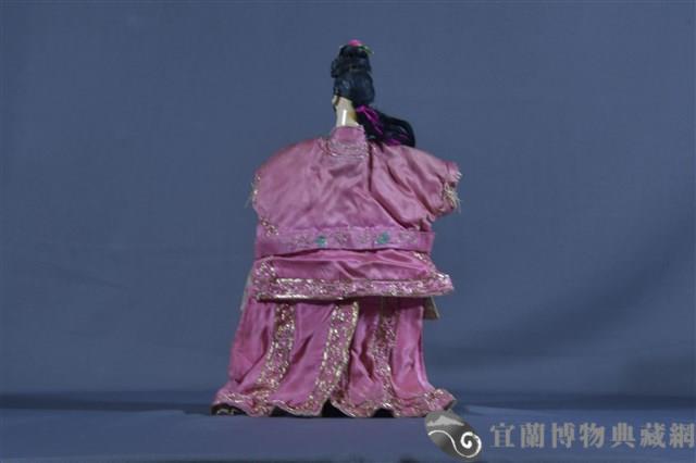 布袋戲偶（花旦）藏品圖，第2張