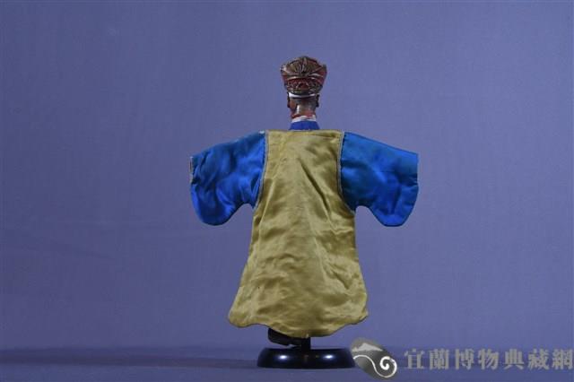 布袋戲偶（金面生）藏品圖，第2張