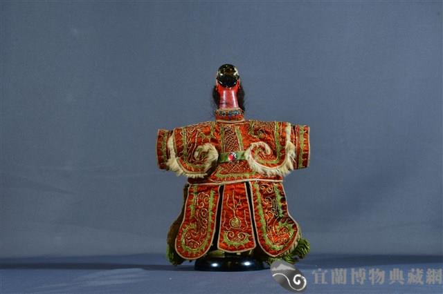 布袋戲偶（紅大北）藏品圖，第2張