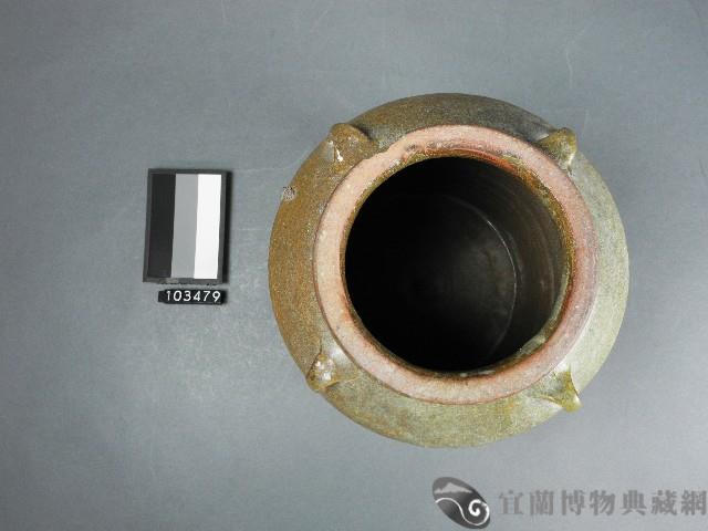 褐釉四耳甕藏品圖，第2張