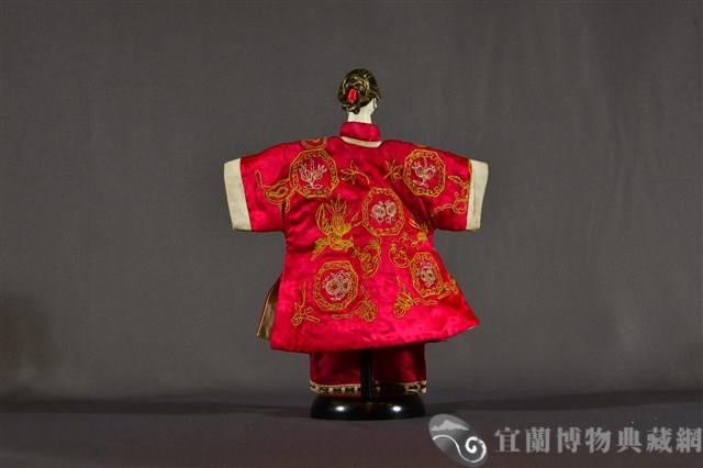 布袋戲偶（白毛旦）藏品圖，第2張