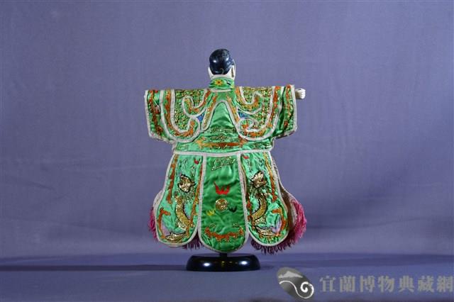 布袋戲偶（三目武生）藏品圖，第2張