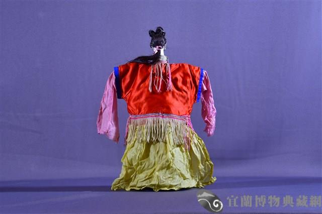 布袋戲偶（花旦）藏品圖，第2張