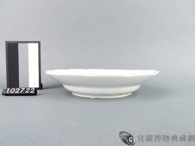 黑紅彩竹葉紋盤藏品圖，第2張