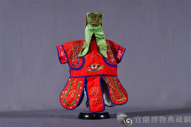 布袋戲偶（紅關）藏品圖，第2張