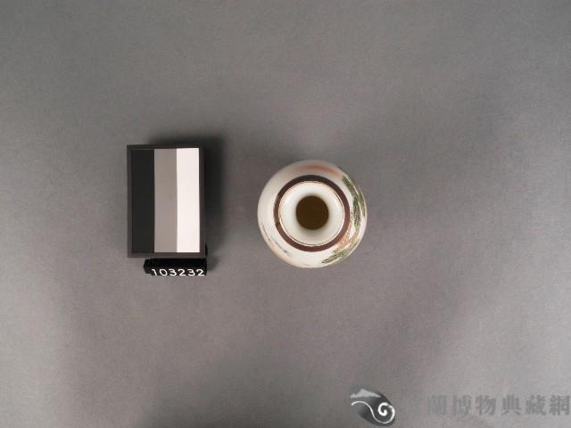 彩繪松鶴紋酒瓶藏品圖，第2張