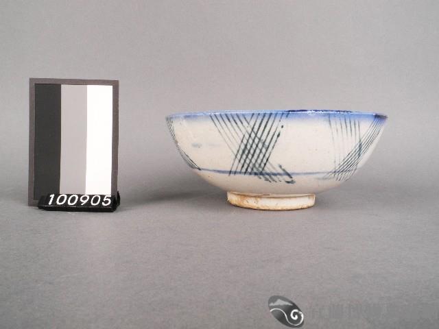 綠彩篦紋碗藏品圖，第2張