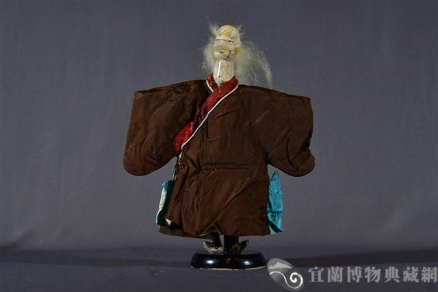 布袋戲偶（白闊）藏品圖，第1張