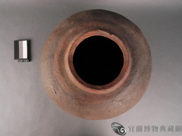 短頸赤釉甕藏品圖，第2張