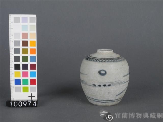青花山水罐藏品圖，第2張