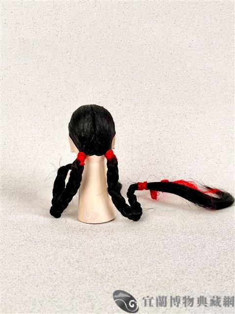 布袋偶頭（小旦）藏品圖，第2張