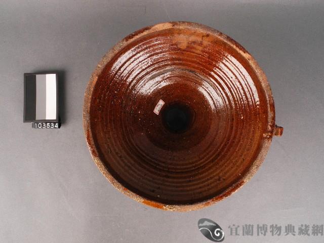 赤釉漏斗藏品圖，第2張