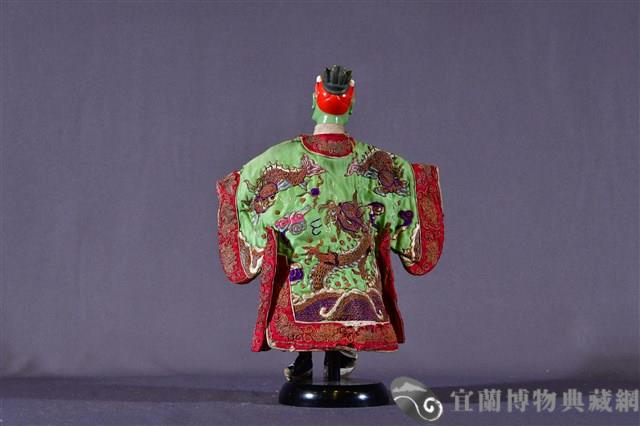 布袋戲偶（龍王頭）藏品圖，第2張