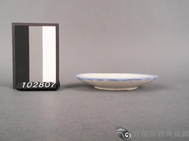 彩繪花草紋碟藏品圖，第2張