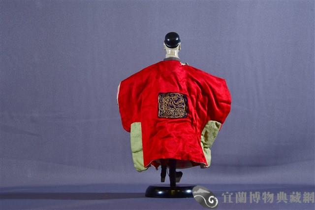 布袋戲偶（文生）藏品圖，第2張