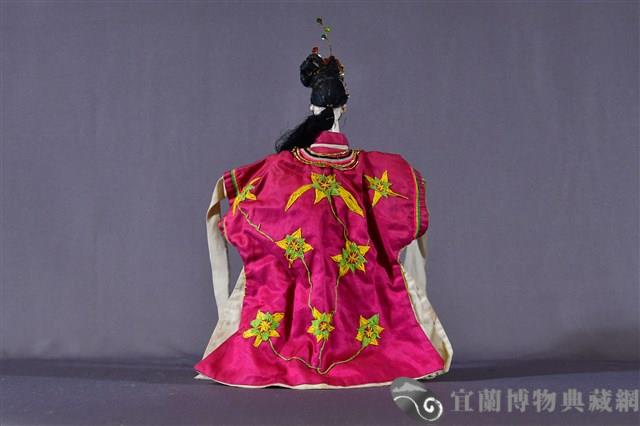 布袋戲偶（花旦）藏品圖，第2張