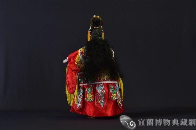 布袋戲偶(花旦)藏品圖，第2張