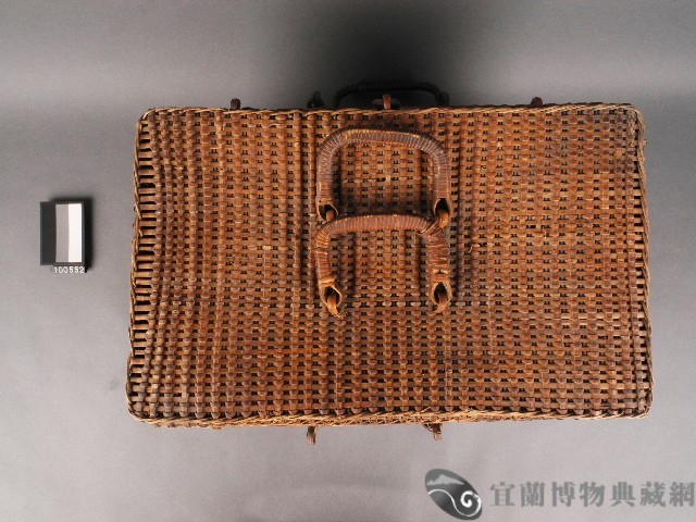 籐製衣籃藏品圖，第2張