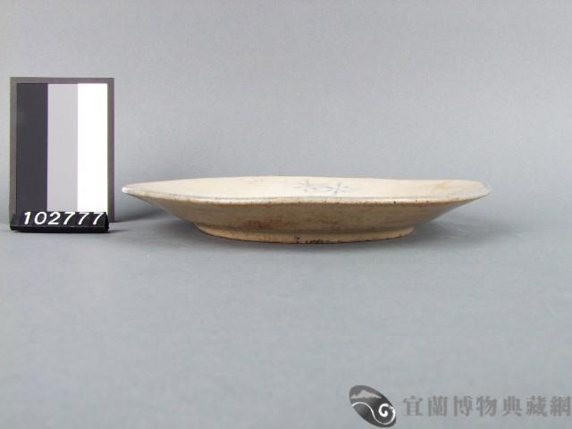 青花花卉紋盤藏品圖，第2張