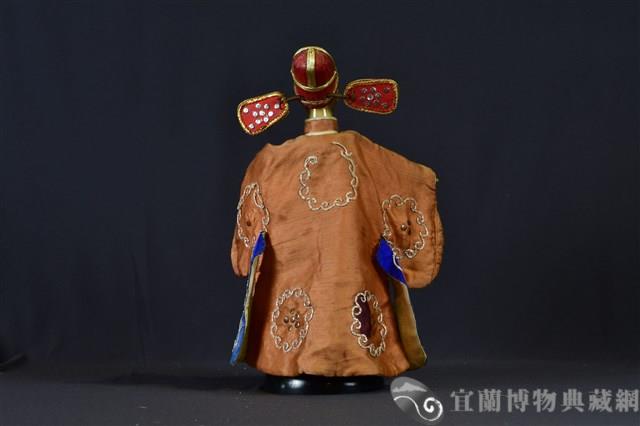 布袋戲偶（文生）藏品圖，第2張
