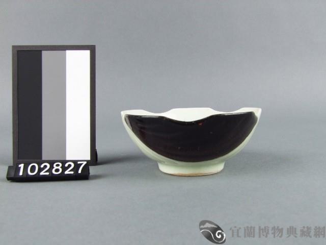 金紅彩兔紋碟藏品圖，第2張