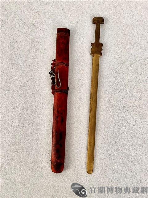 傀儡切末（劍含鞘）藏品圖，第2張