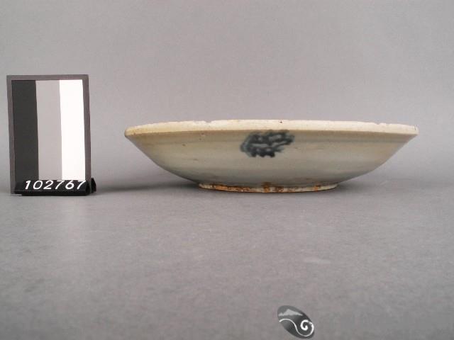 青花鳳紋盤藏品圖，第2張