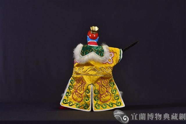 布袋戲偶（仙頭青虎仔）藏品圖，第2張