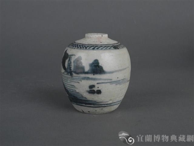 青花山水罐藏品圖，第6張