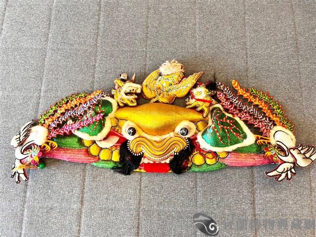 獅頭彩旗藏品圖，第3張