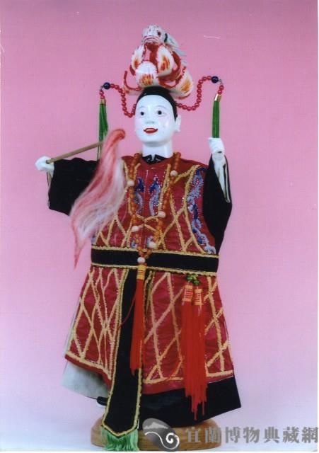 布袋戲偶（變面花童）藏品圖，第1張