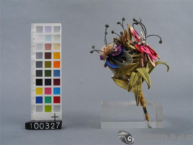 彩繡花髮簪藏品圖，第7張